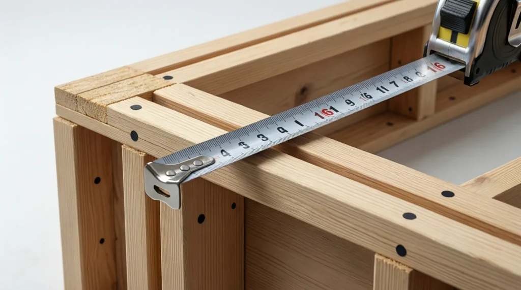 Meaning of On Center in Construction