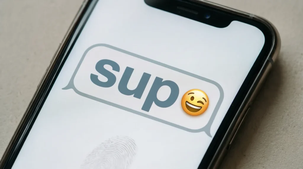 Sup Mean in Texting