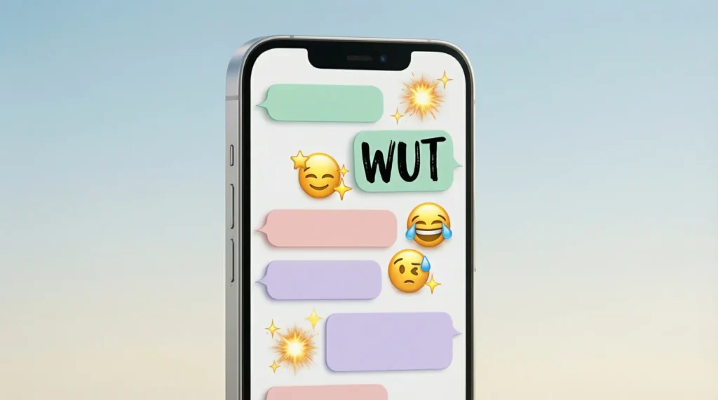 WUT Meaning in Text Slang