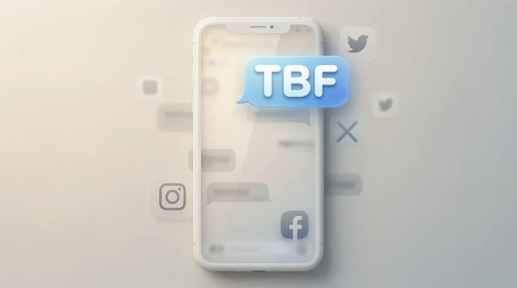 TBF Mean in Text and Online Chats