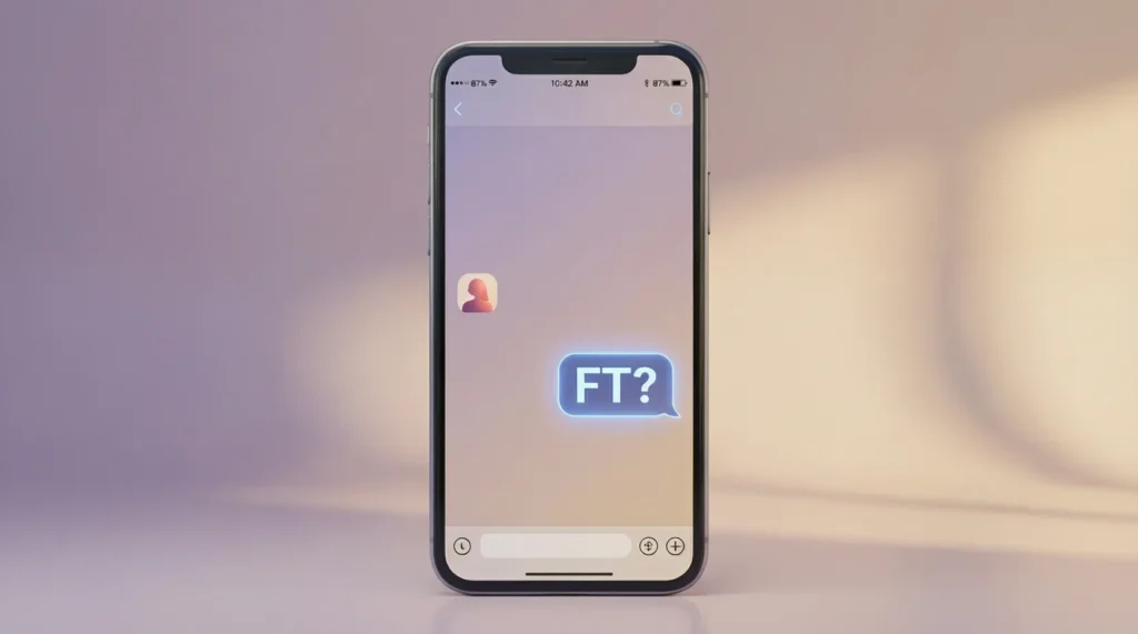 FT Text Slang Meaning