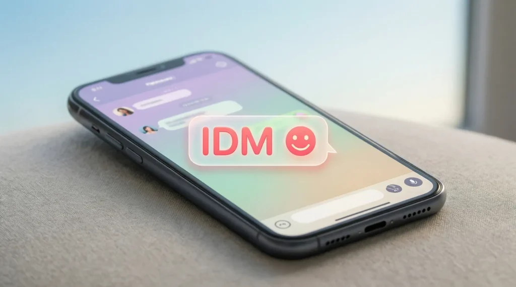 IDM Meaning in Text Messages