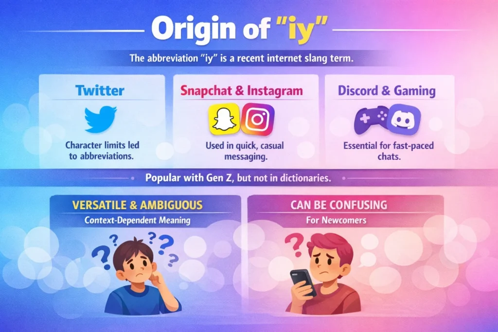 Origin of “Iy”