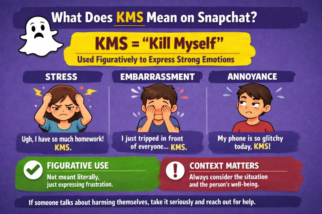 What Does KMS Mean on Snapchat?