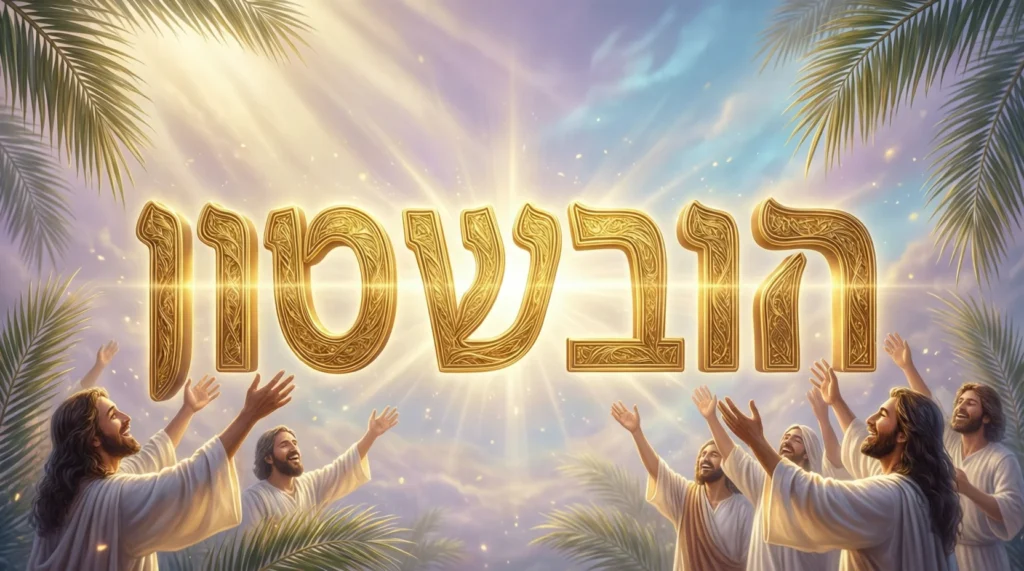 Hosanna Mean in Hebrew