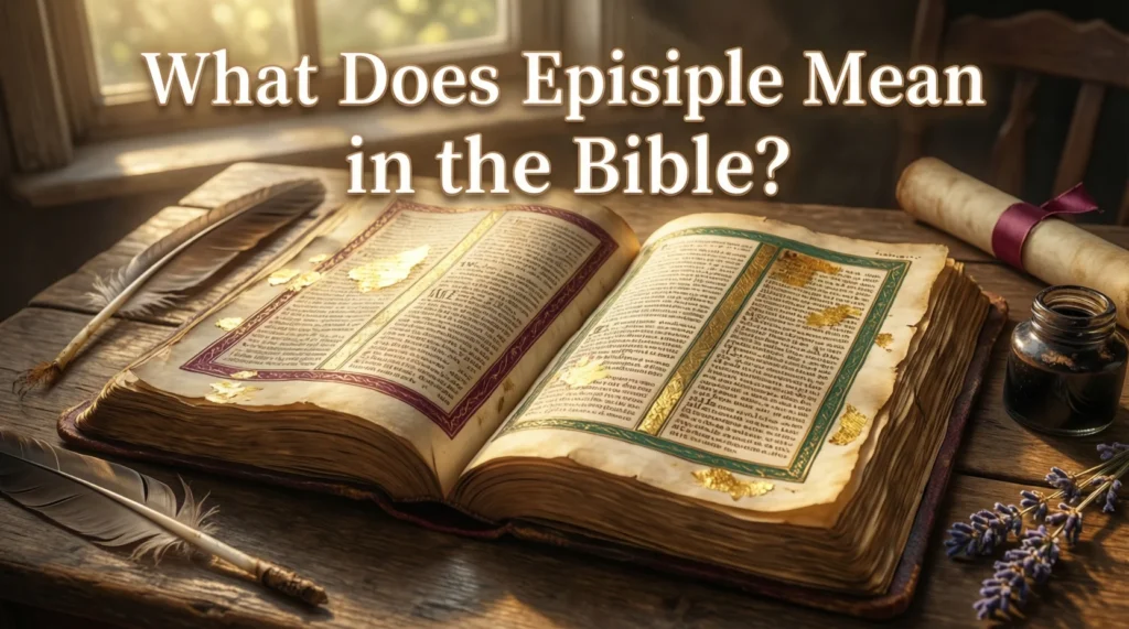 Epistle Mean in the Bible