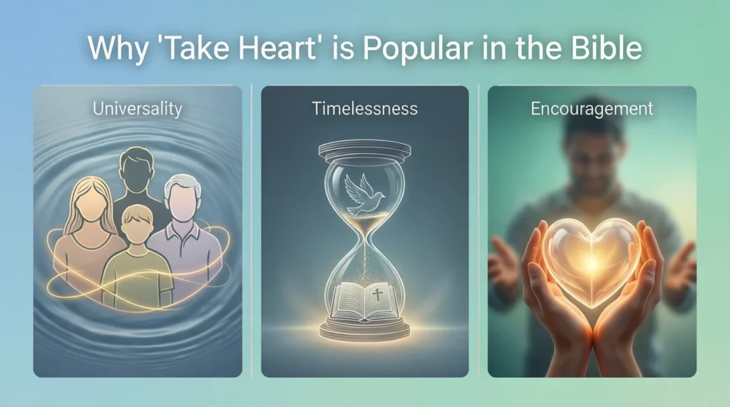 Why “Take Heart” is Popular in the Bible