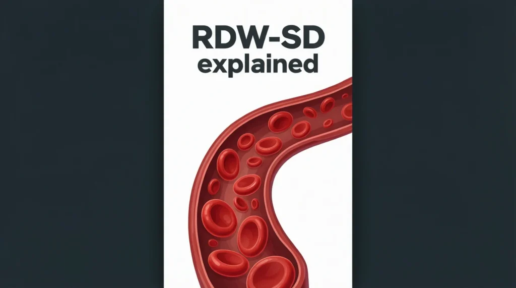RDW-SD Mean in a Blood Test