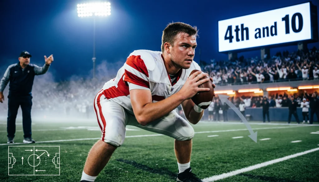 4th and 10 Mean in Football