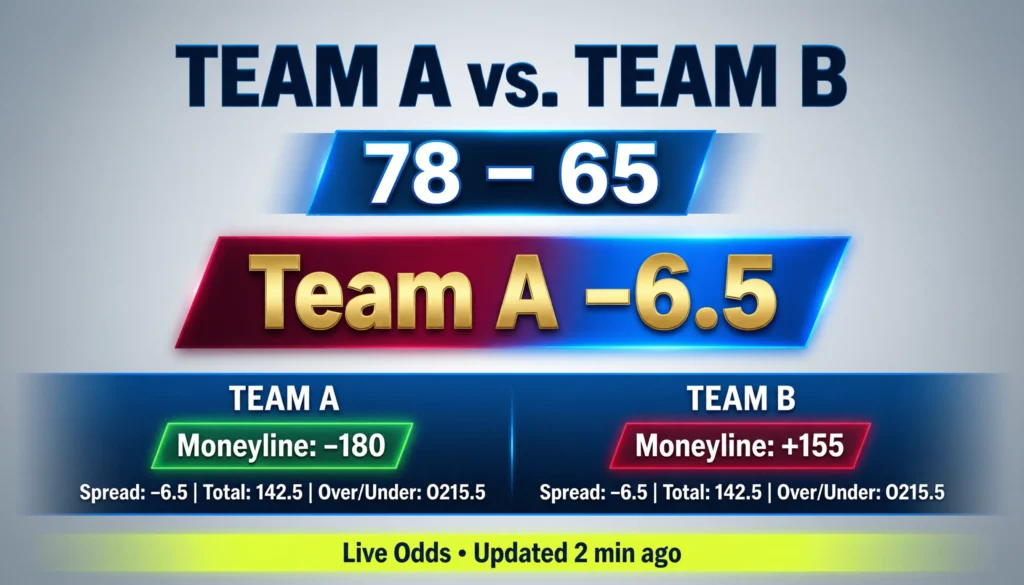 A Spread Mean in Sports Betting