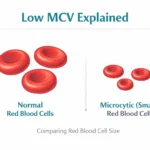 Low MCV Mean in a Blood Test