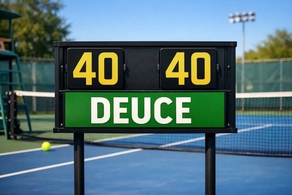 Deuce Mean in Tennis