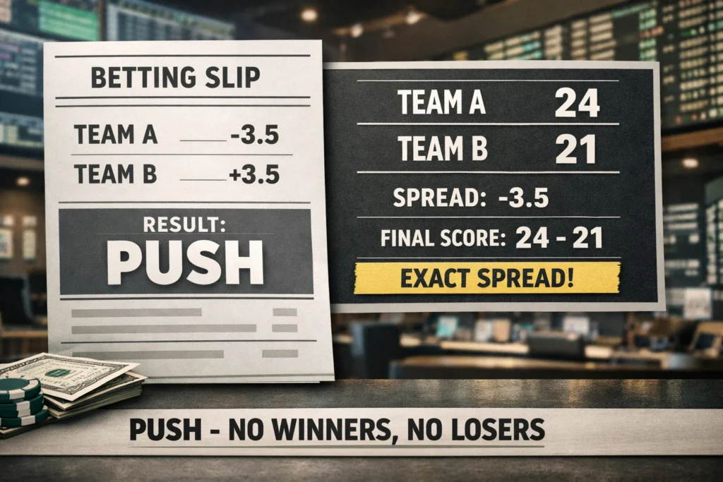 A Push Mean in Betting