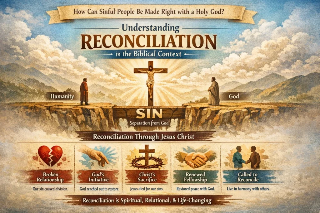Understanding Reconciliation in the Biblical Context