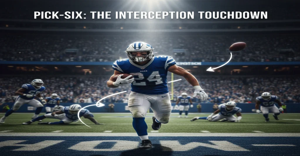 Pick Six Mean in Football