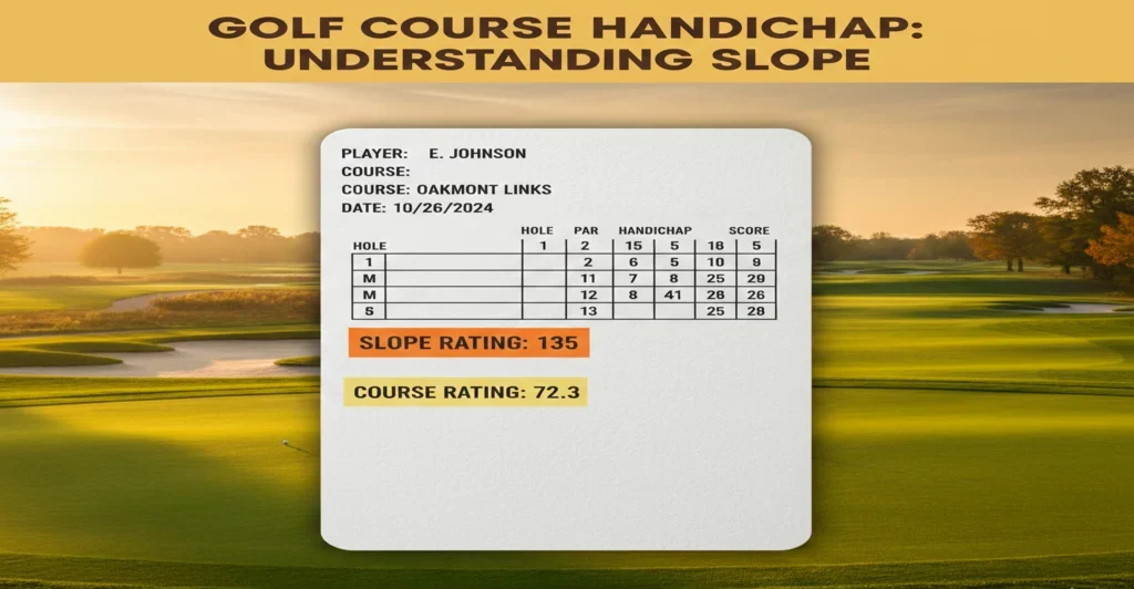 Slope Rating Mean in Golf