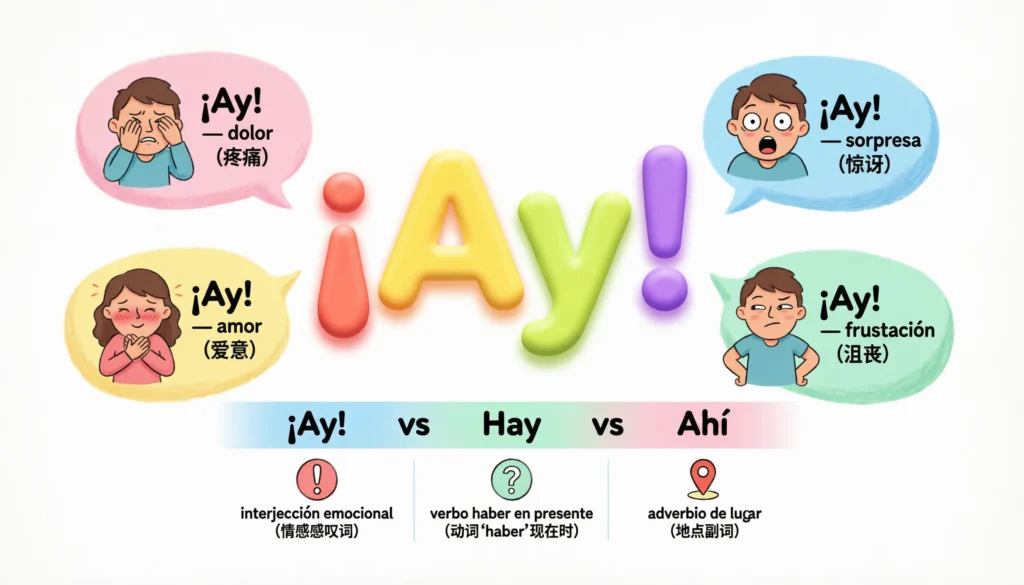 “Ay” Mean in Spanish