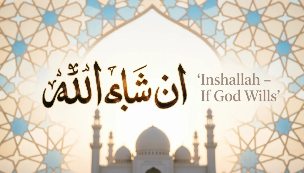 Inshallah Mean in Arabic