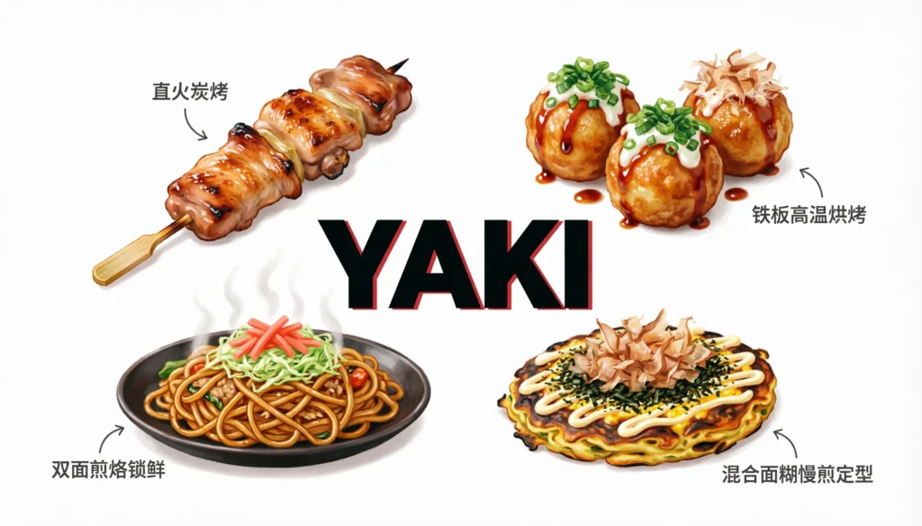Yaki Mean in Japanese