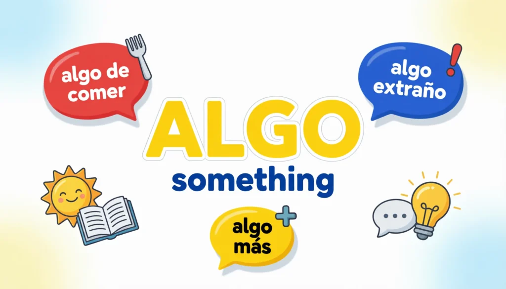 Algo Mean in Spanish