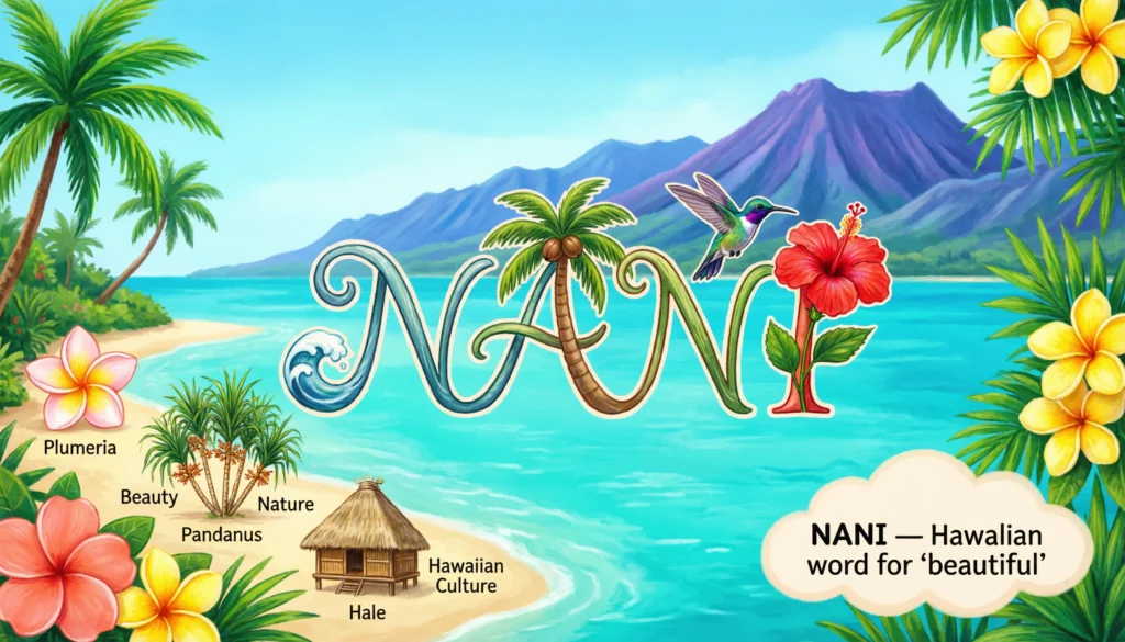 Nani Mean in Hawaiian