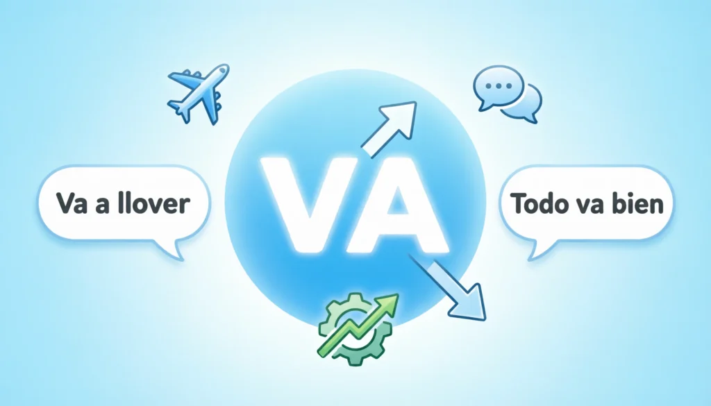 “Va” Mean in Spanish