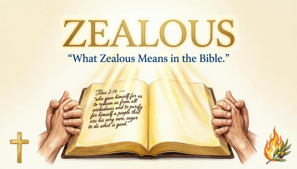 Zealous Mean in the Bible