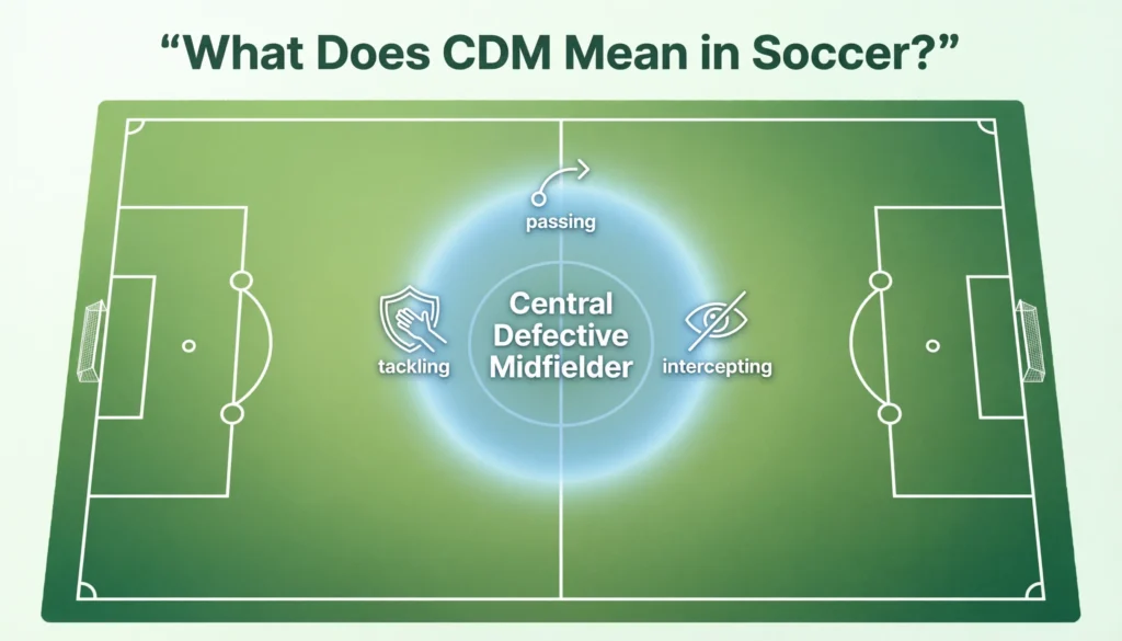 CDM Mean in Soccer