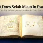 Selah Mean in Psalms