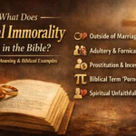 Sexual Immorality Mean in the Bible