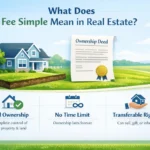 Fee Simple Mean in Real Estate