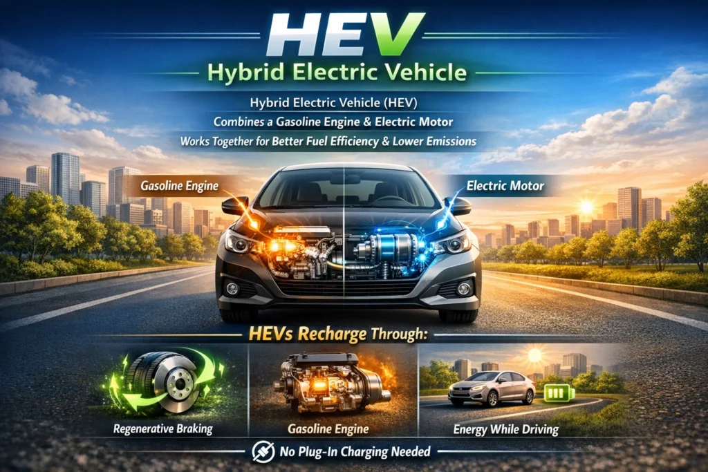 Origin and Meaning of HEV in Cars