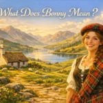 Bonny Mean in Scottish
