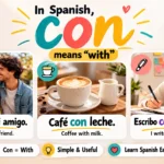 “Con” Mean in Spanish
