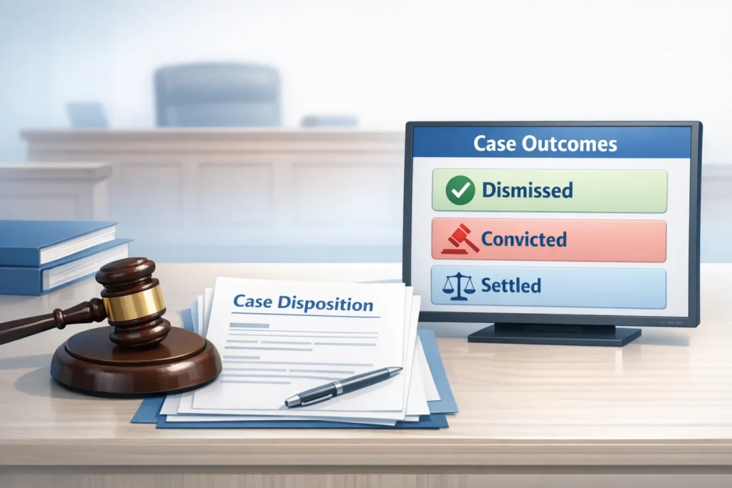 Disposition Mean in a Court Case