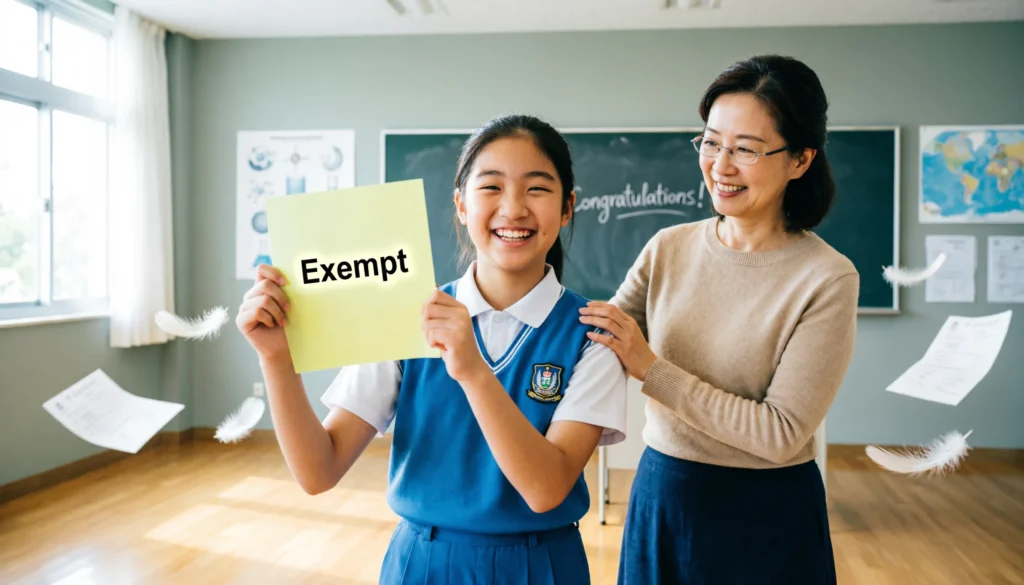 Exempt Mean in School
