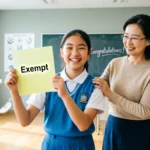 Exempt Mean in School
