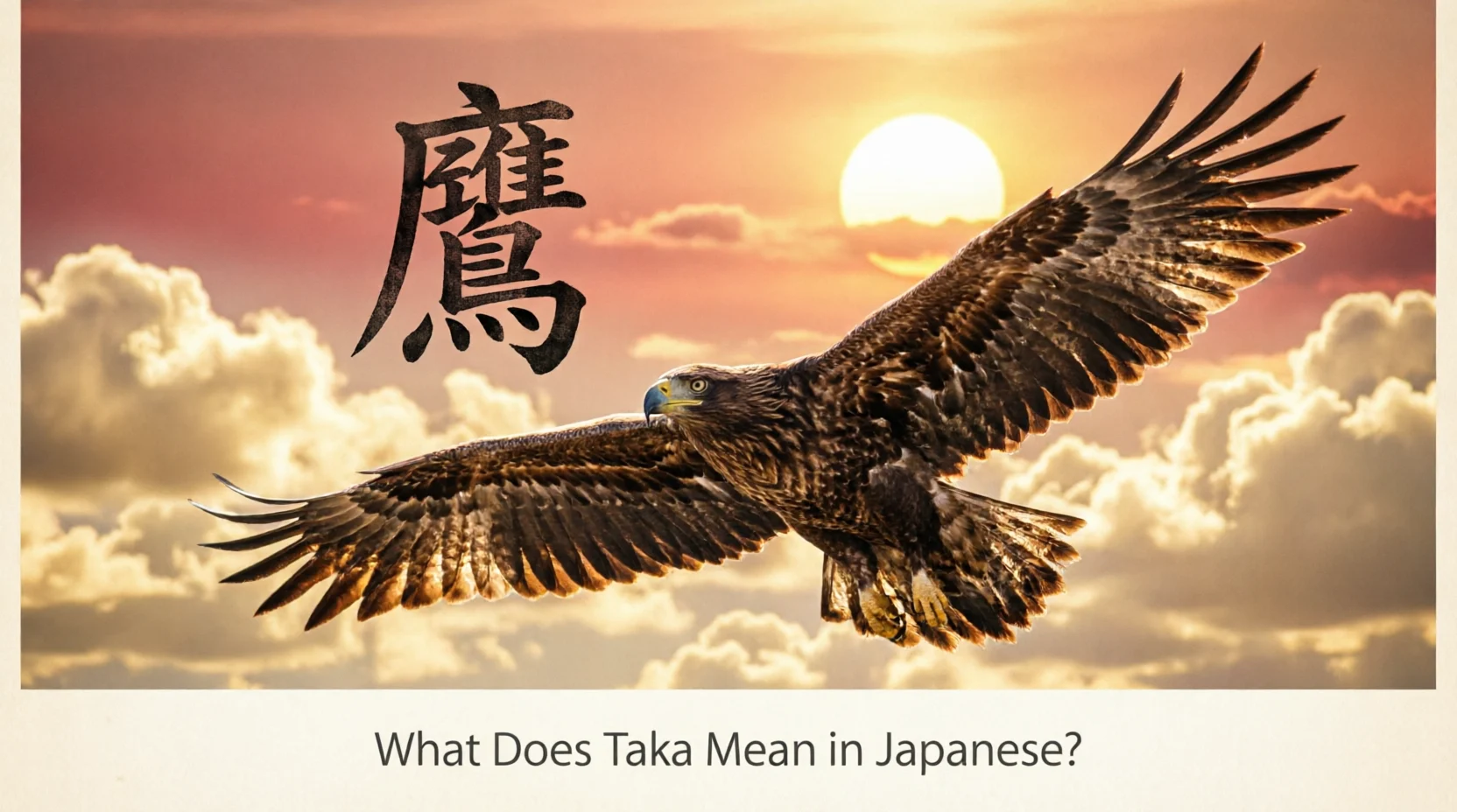 “Taka” Mean in Japanese